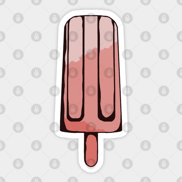 Pink Ombre Popsicle Digital clipart Sticker by toffany's